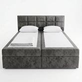 Luxury Butterfly Design Storage Bed, Premium Spring Base & High-Quality Mattress