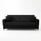 Contemporary 3-Seater Sofa Minimalist Design Premium Comfort Upholstery Finish