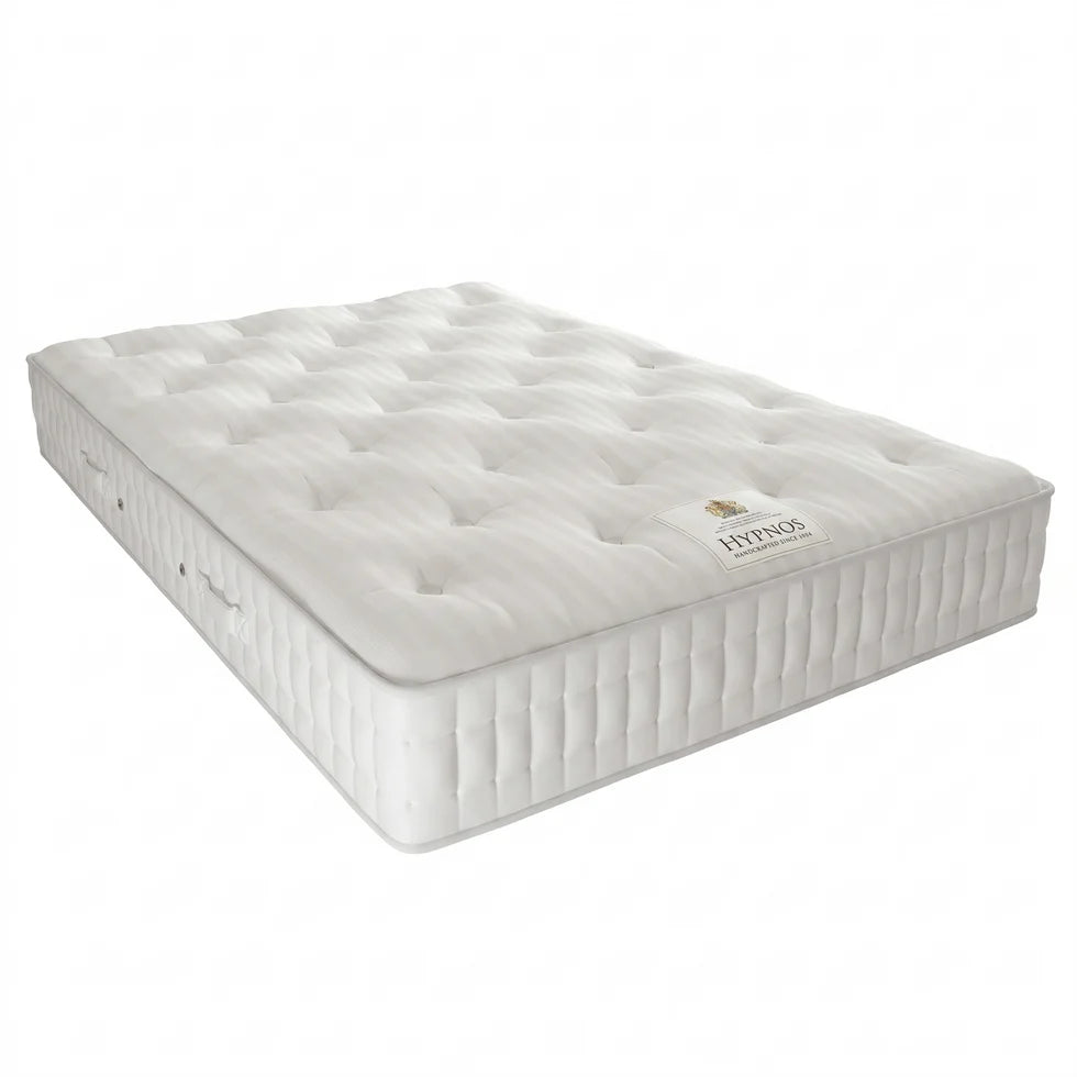 Premium Pocket Spring Mattress with Quilted Tufted Design, Plush Comfort Support