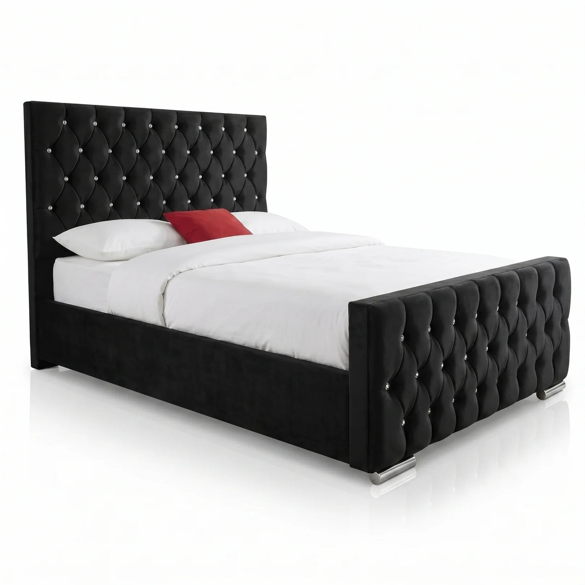 Luxury Florida Storage Bed , Premium Spring Base & High-Quality Mattress Support