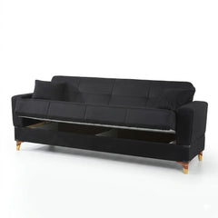 Contemporary 3-Seater Sofa Minimalist Design Premium Comfort Upholstery Finish
