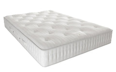 Luxury Panel-Line Velvet Storage Bed with mattress and Steel Legs