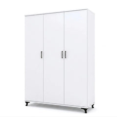 Black Three Door Wardrobe – Modern Spacious Bedroom Storage at NewLookHome