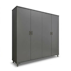 Luxury Four-Sided Walk-In Wardrobe with Premium Storage Space